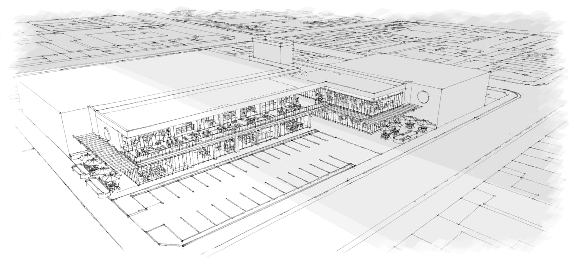 Mall Ipiranga, projeto comercial da Gálibo Arquitetura em Ipiranga, São Paulo (SP)