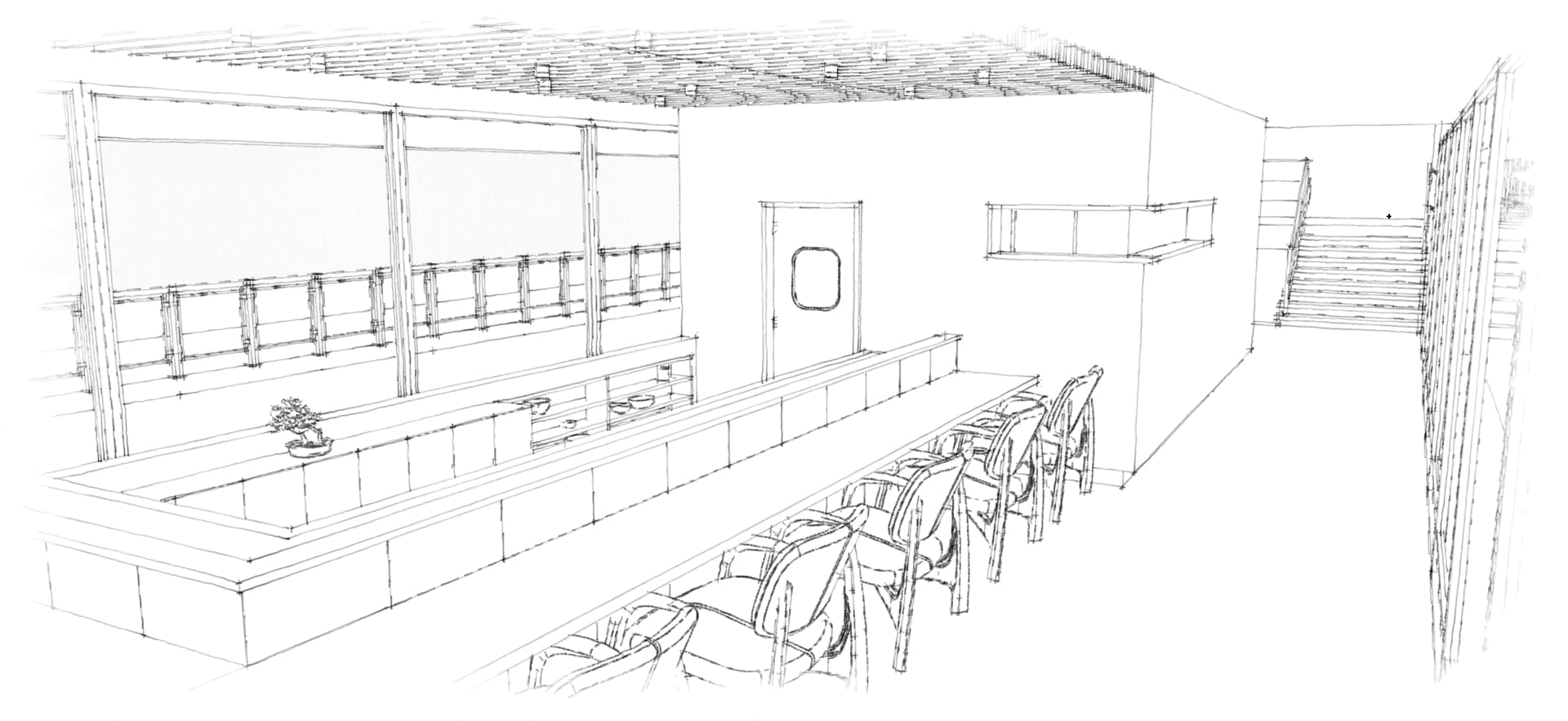 Ryo Gastronomia — Vila Mariana, projeto comercial da Gálibo Arquitetura em Vila Mariana, São Paulo (SP)